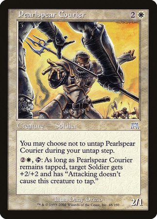 Pearlspear Courier [Onslaught] | Dumpster Cat Games