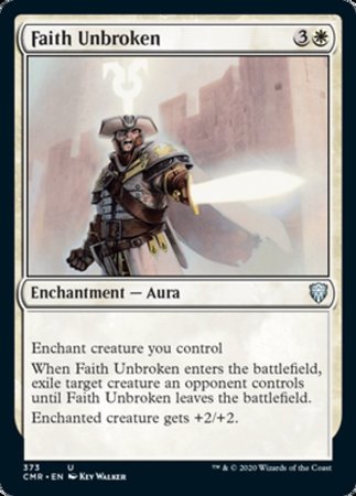 Faith Unbroken [Commander Legends] | Dumpster Cat Games