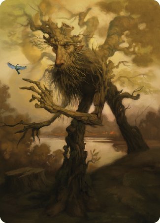 Treefolk Token Art Card [The Lord of the Rings: Tales of Middle-earth Art Series] | Dumpster Cat Games