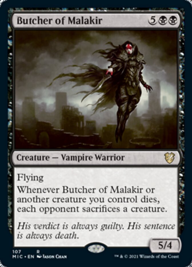 Butcher of Malakir [Innistrad: Midnight Hunt Commander] | Dumpster Cat Games