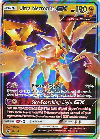 Ultra Necrozma GX (SM126) (Jumbo Card) [Sun & Moon: Black Star Promos] | Dumpster Cat Games