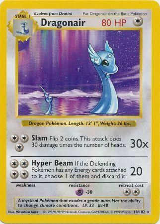 Dragonair (18/102) [Base Set Shadowless Unlimited] | Dumpster Cat Games