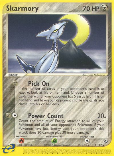 Skarmory (21/97) [EX: Dragon] | Dumpster Cat Games