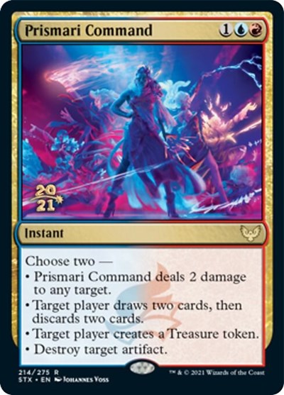 Prismari Command [Strixhaven: School of Mages Prerelease Promos] | Dumpster Cat Games