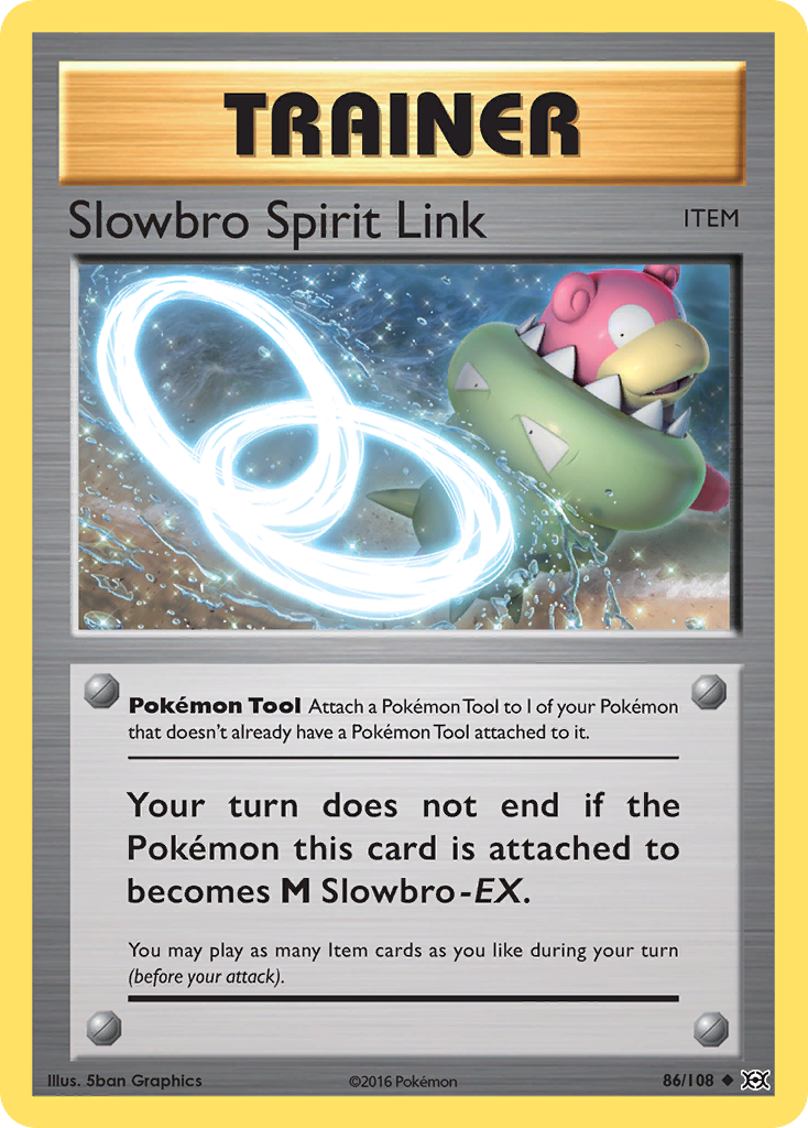 Slowbro Spirit Link (86/108) [XY: Evolutions] | Dumpster Cat Games