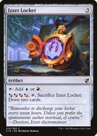 Izzet Locket [Commander 2019] | Dumpster Cat Games