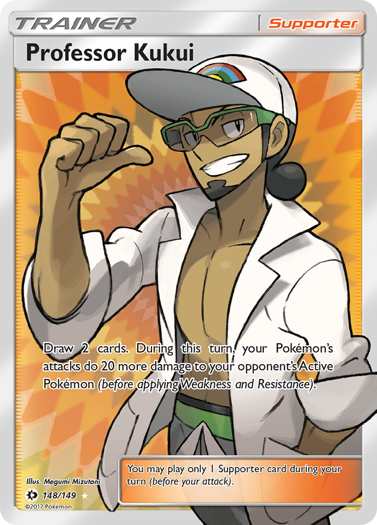 Professor Kukui (148/149) [Sun & Moon: Base Set] | Dumpster Cat Games