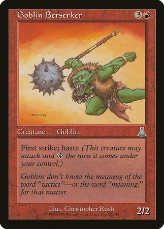 Goblin Berserker [Urza's Destiny] | Dumpster Cat Games