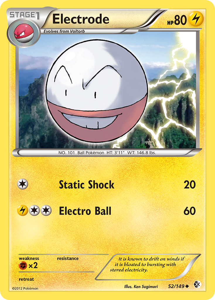 Electrode (52/149) [Black & White: Boundaries Crossed] | Dumpster Cat Games