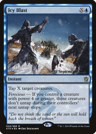 Icy Blast [Khans of Tarkir Promos] | Dumpster Cat Games