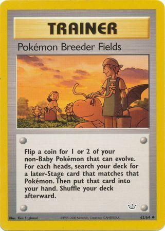 Pokemon Breeder Fields (62/64) [Neo Revelation Unlimited] | Dumpster Cat Games