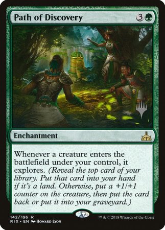 Path of Discovery [Rivals of Ixalan Promos] | Dumpster Cat Games