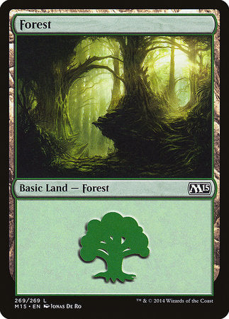 Forest (269) [Magic 2015] | Dumpster Cat Games