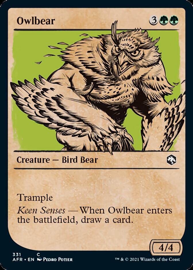 Owlbear (Showcase) [Dungeons & Dragons: Adventures in the Forgotten Realms] | Dumpster Cat Games