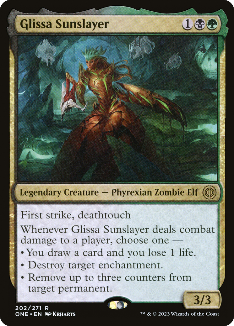 Glissa Sunslayer [Phyrexia: All Will Be One] | Dumpster Cat Games