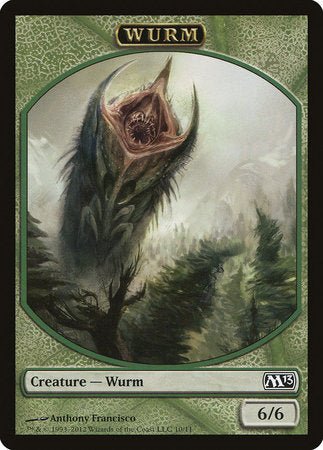 Wurm Token [Magic 2013 Tokens] | Dumpster Cat Games