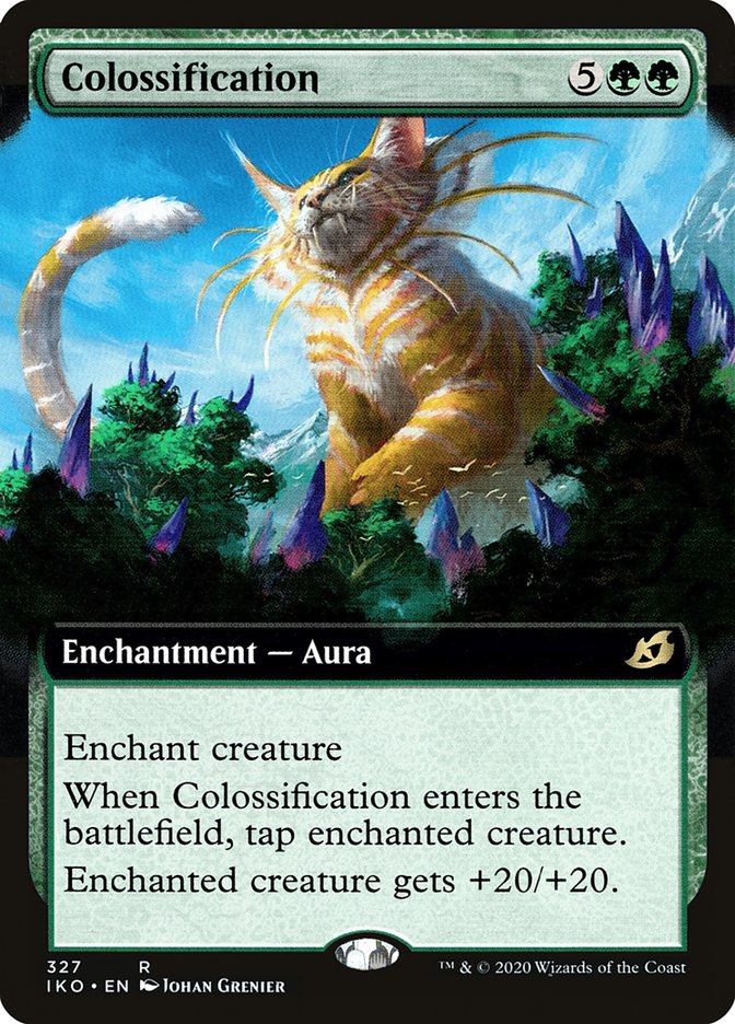 Colossification (Extended Art) [Ikoria: Lair of Behemoths] | Dumpster Cat Games