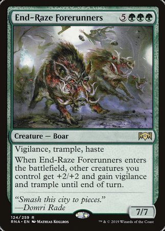 End-Raze Forerunners [Ravnica Allegiance] | Dumpster Cat Games