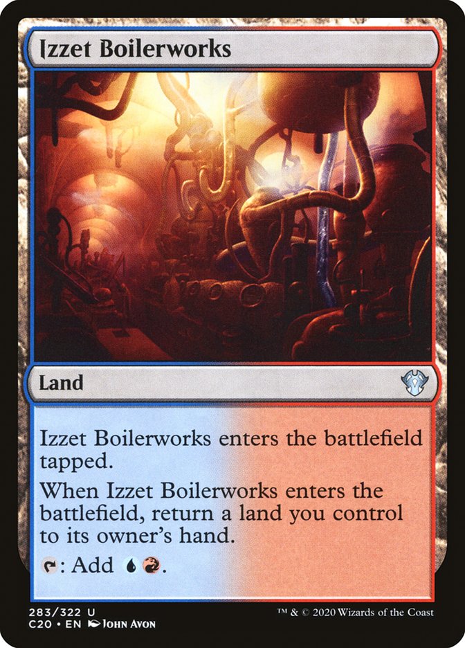 Izzet Boilerworks [Commander 2020] | Dumpster Cat Games