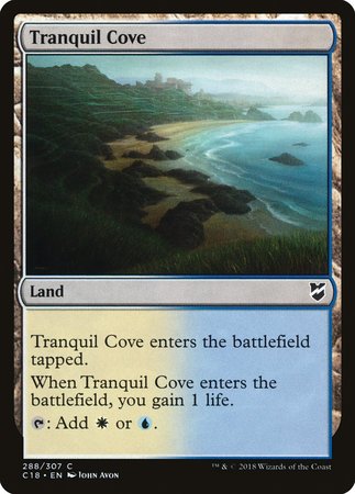 Tranquil Cove [Commander 2018] | Dumpster Cat Games