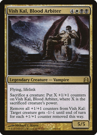 Vish Kal, Blood Arbiter [Commander 2011] | Dumpster Cat Games