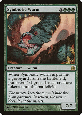 Symbiotic Wurm [Commander 2011] | Dumpster Cat Games