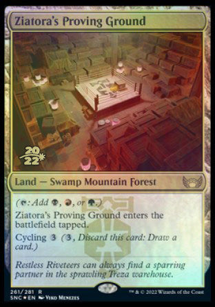 Ziatora's Proving Ground [Streets of New Capenna Prerelease Promos] | Dumpster Cat Games