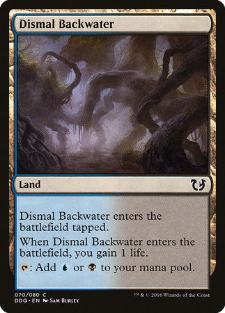 Dismal Backwater [Duel Decks: Blessed vs. Cursed] | Dumpster Cat Games