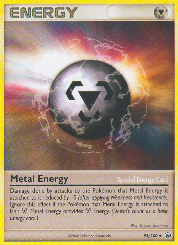 Metal Energy (95/100) [Diamond & Pearl: Majestic Dawn] | Dumpster Cat Games