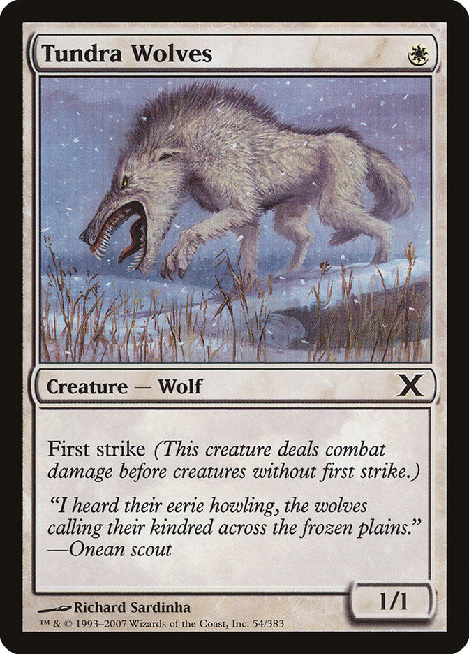 Tundra Wolves [Tenth Edition] | Dumpster Cat Games