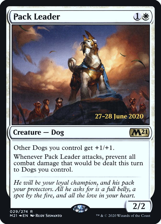 Pack Leader  [Core Set 2021 Prerelease Promos] | Dumpster Cat Games