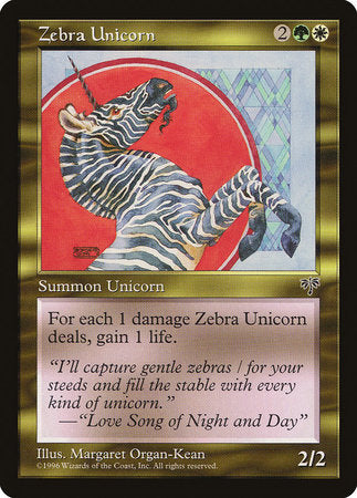 Zebra Unicorn [Mirage] | Dumpster Cat Games