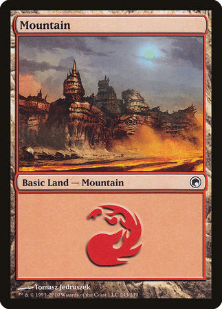 Mountain (243) [Scars of Mirrodin] | Dumpster Cat Games