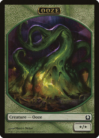 Ooze Token [Return to Ravnica Tokens] | Dumpster Cat Games