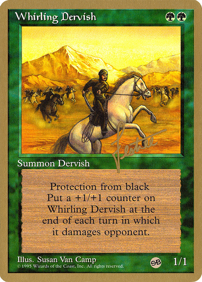 Whirling Dervish (Bertrand Lestree) (SB) [Pro Tour Collector Set] | Dumpster Cat Games