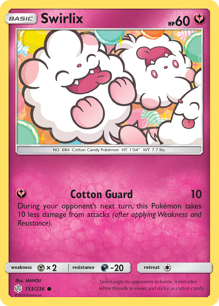 Swirlix (153/236) [Sun & Moon: Cosmic Eclipse] | Dumpster Cat Games