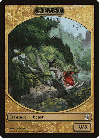 Beast Token (Multicolor) [Shards of Alara Tokens] | Dumpster Cat Games