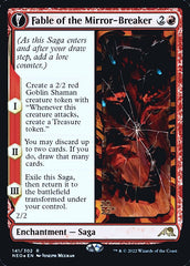 Fable of the Mirror-Breaker // Reflection of Kiki-Jiki [Kamigawa: Neon Dynasty Prerelease Promos] | Dumpster Cat Games