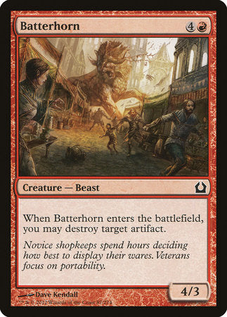 Batterhorn [Return to Ravnica] | Dumpster Cat Games