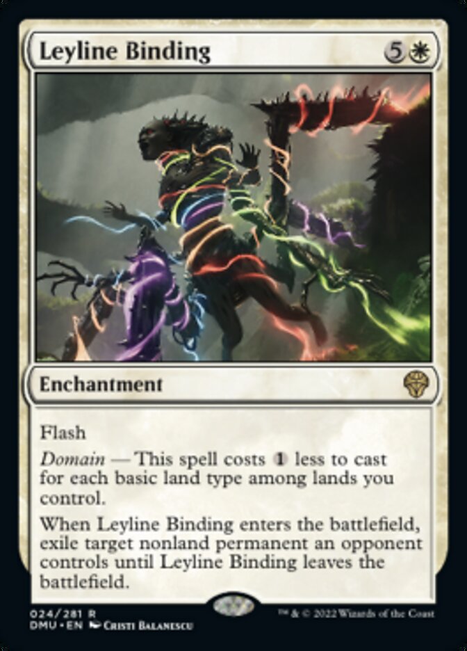 Leyline Binding [Dominaria United] | Dumpster Cat Games