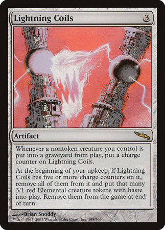 Lightning Coils [Mirrodin] | Dumpster Cat Games