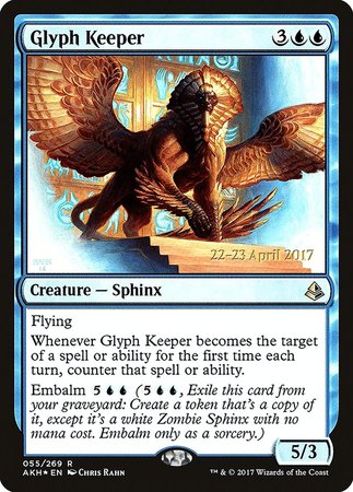 Glyph Keeper [Amonkhet Promos] | Dumpster Cat Games