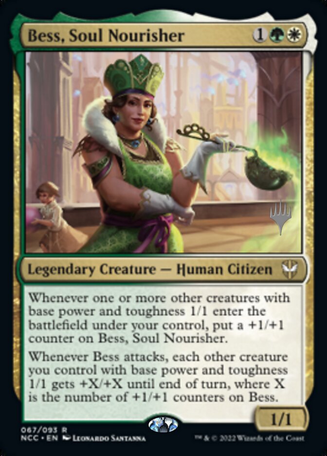 Bess, Soul Nourisher (Promo Pack) [Streets of New Capenna Commander Promos] | Dumpster Cat Games