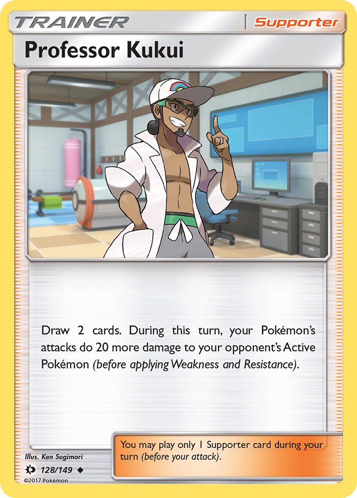 Professor Kukui (128/149) [Sun & Moon: Base Set] | Dumpster Cat Games