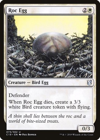 Roc Egg [Commander 2019] | Dumpster Cat Games