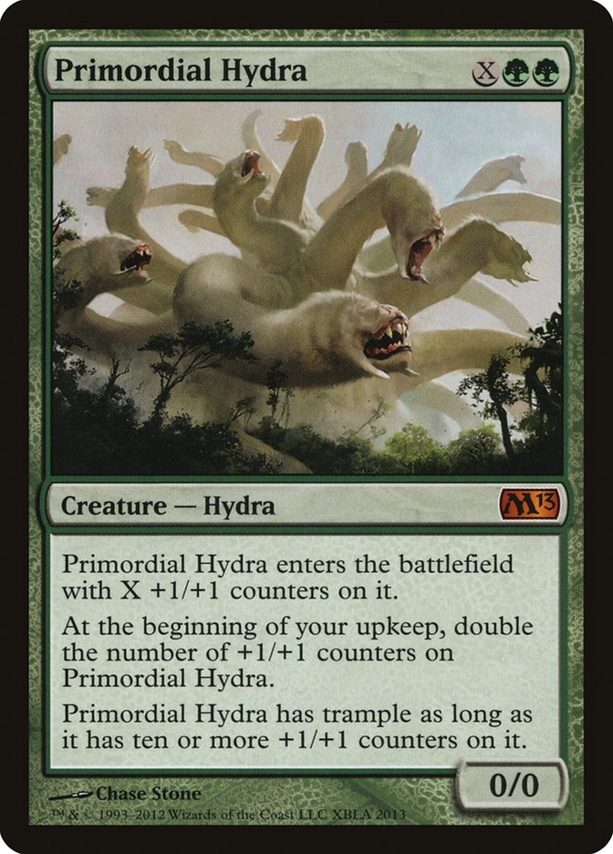 Primordial Hydra (Duels of the Planeswalkers Promos) [Duels of the Planeswalkers Promos 2012] | Dumpster Cat Games