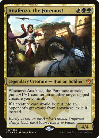 Anafenza, the Foremost [Khans of Tarkir Promos] | Dumpster Cat Games