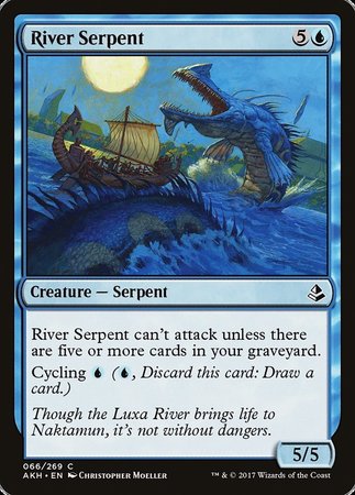 River Serpent [Amonkhet] | Dumpster Cat Games