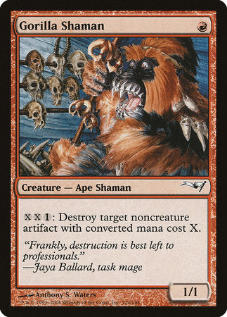 Gorilla Shaman [Coldsnap Theme Decks] | Dumpster Cat Games