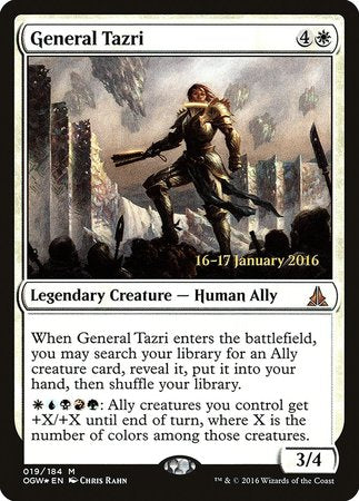 General Tazri [Oath of the Gatewatch Promos] | Dumpster Cat Games